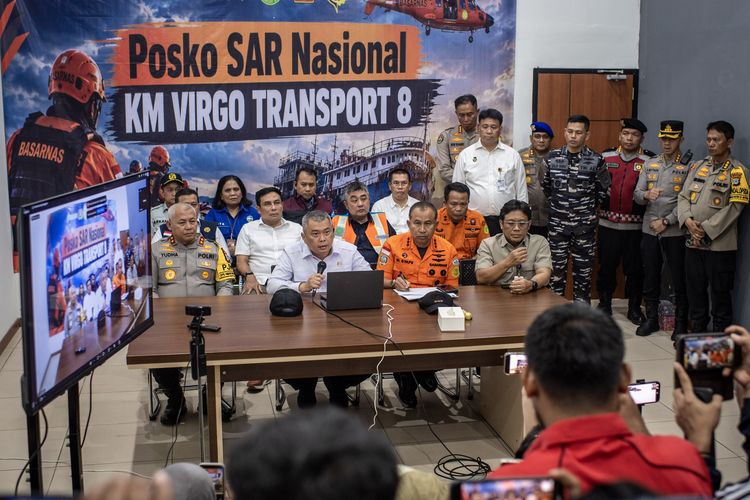130 Penumpang KM Virgo Transport 8 Masih Dicari, Polda Kalsel Kerahkan 3 Kapal Patroli