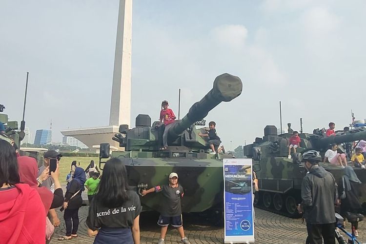 Spesifikasi Tank Harimau, Karya Anak Bangsa yang Ikut Dipamerkan di Monas pada HUT Ke-79 TNI