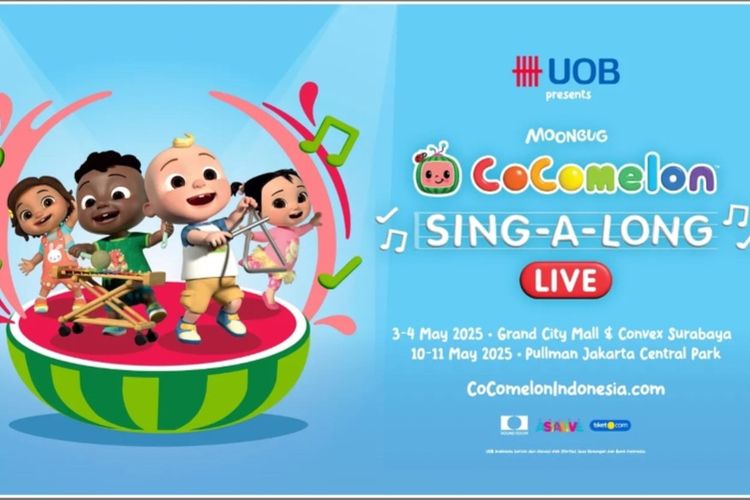 CoComelon Sing A-Long Live Hadir di Jakarta dan Surabaya, Tiket Sudah Bisa Dibeli 