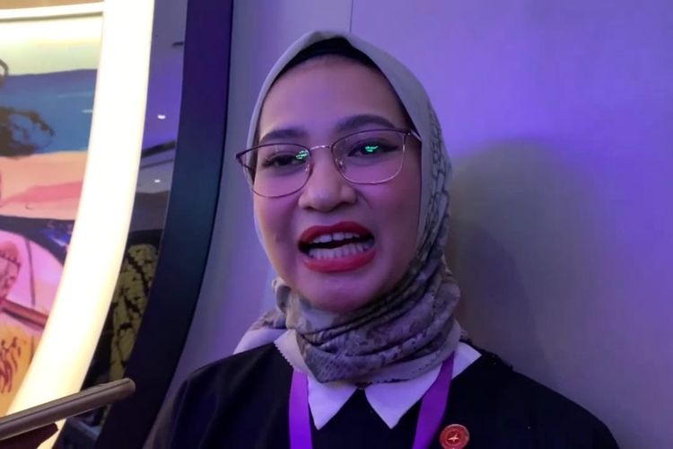 Staf Khusus Presiden Angkie Yudistia di Ciputra Artpreneur, Jakarta Selatan, Rabu (19/2/2020)