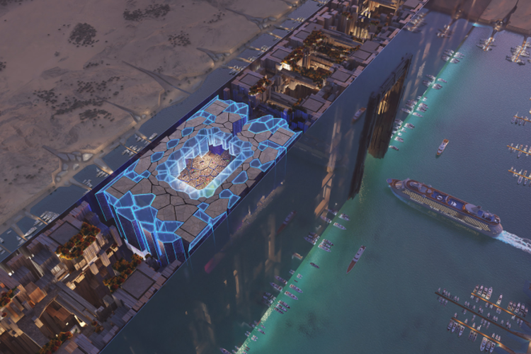 NEOM Stadium di Arab Saudi.