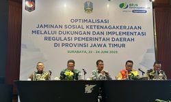 BPJS Ketenagakerjaan dan Kemendagri Dorong Pemda Jatim Terbitkan Regulasi Perlindungan Pekerja