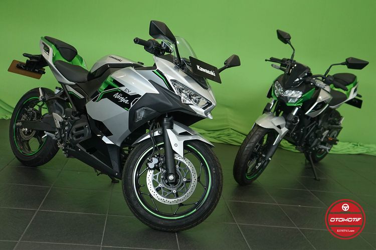 Kawasaki resmi meluncurkan motor listrik Ninja e-1 dan Z e-1