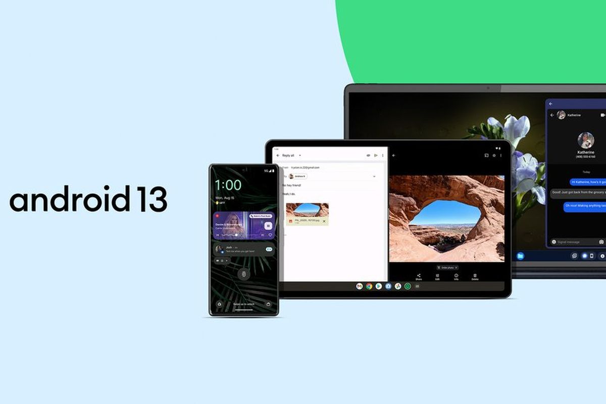 Android 13 resmi dirils oleh Google, Senin (15/8/2022)