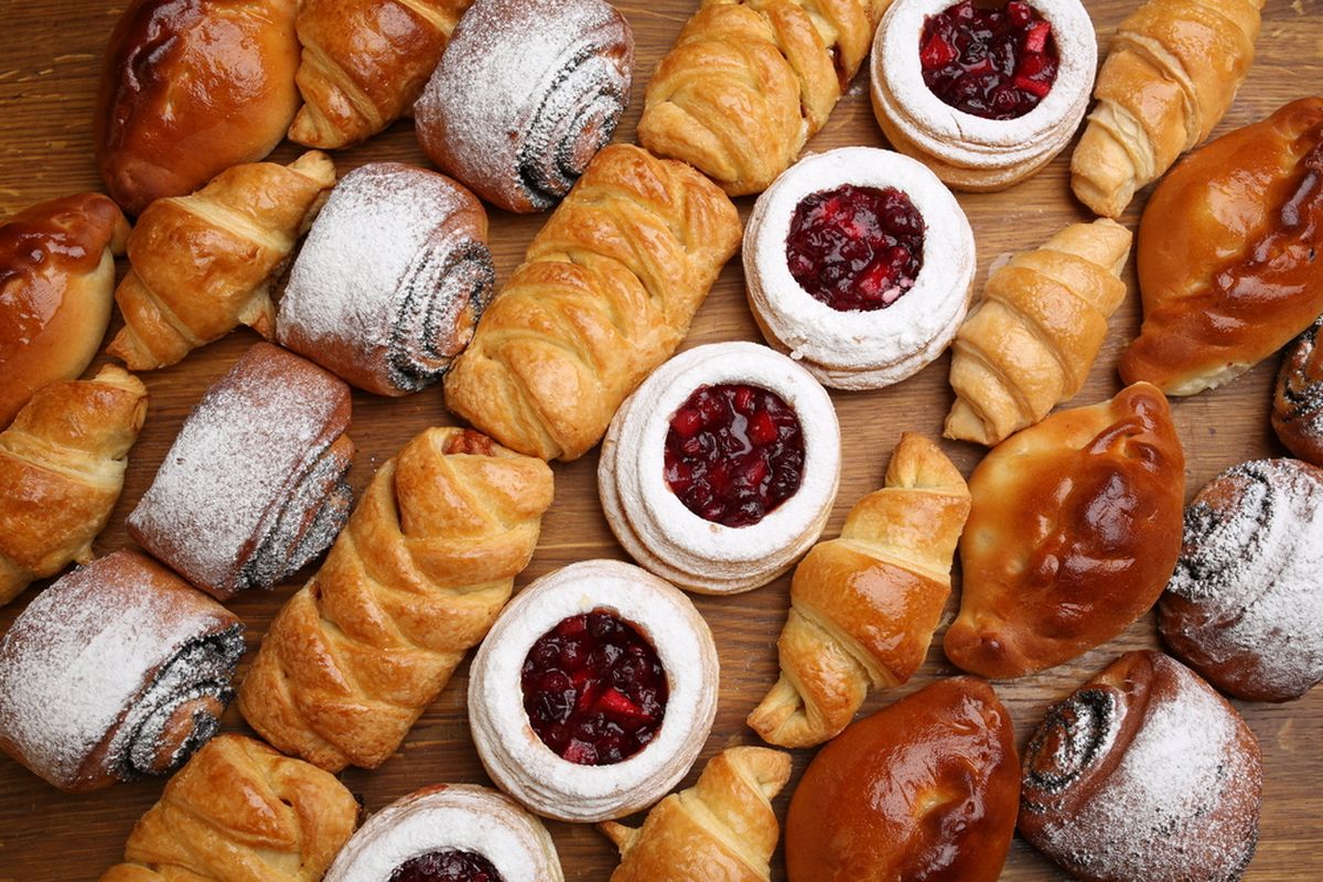 Ilustrasi aneka pastry