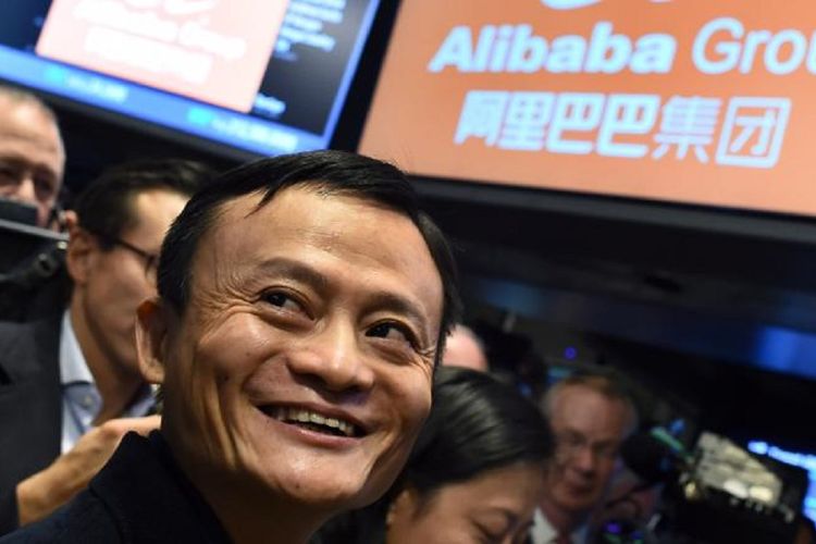 Ilustrasi Jack Ma, pendiri Alibaba Group.