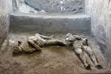 Arkeolog Temukan Jasad Majikan dan Budaknya di Situs Kuno Pompeii