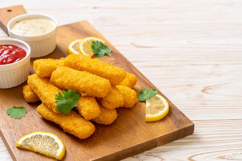 Resep Nugget Ikan Tenggiri, Sajikan dengan Saus Tomat