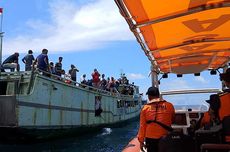 Kapal Penumpang Mati Mesin di Tanjung Sambano, 63 Penumpang Divekuasi Pelabuhan Kaledupa