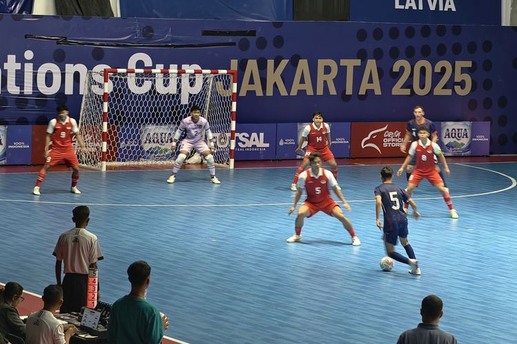 Link Live Streaming Timnas Futsal Indonesia Vs Latvia di Four Nations Cup 2025