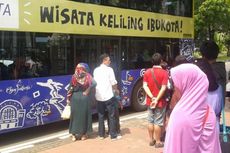 Demi Naik Bus Tingkat Wisata, Warga Rela Antre 1 Jam