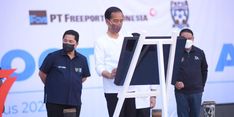 Bersama Jokowi, Mind ID lewat Freeport Indonesia Luncurkan Papua Football Academy