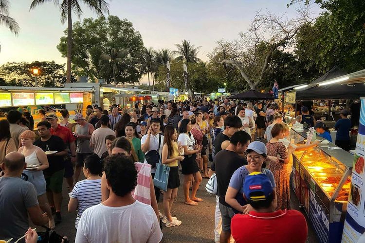 Mindil Market, salah satu pasar yang paling populer di kota Darwin akan kembali dibuka.