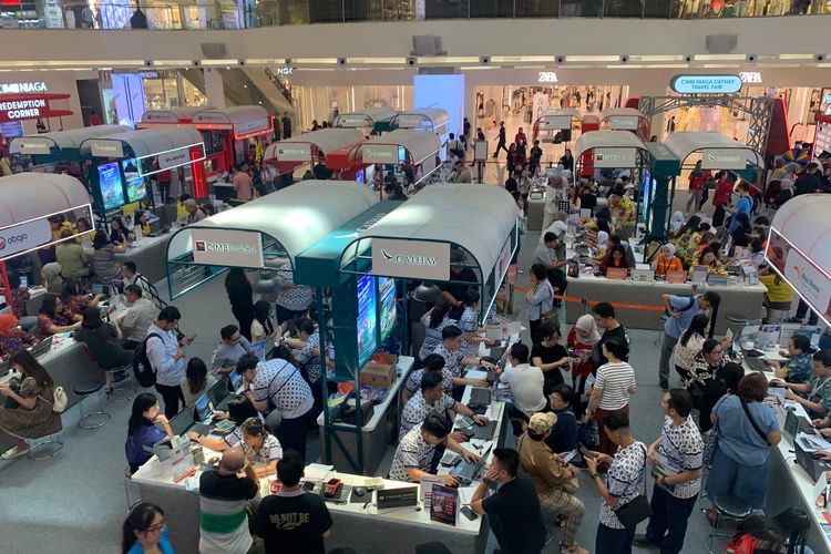 Pameran perjalanan CIMB Niaga Cathay Travel Fair 2026 digelar serentak di tiga kota Indonesia mulai Kamis (16/7/2026) hingga Minggu (19/7/2026).