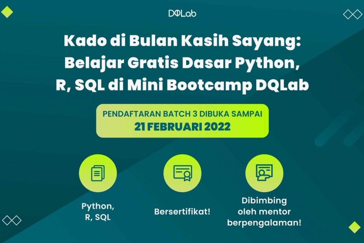 DQLab UMN Buka Pendaftaran Belajar Data Science Gratis untuk Umum