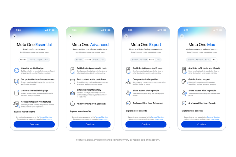Cara Berhenti Berlangganan Meta One di iPhone dan Android