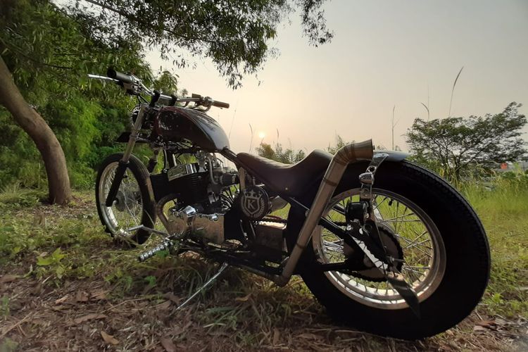 Benelli Patagonian Eagle dengan konsep bobber