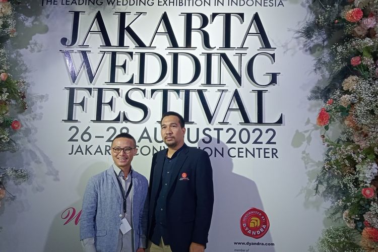 Konferensi pers Jakarta Wedding Festival di Assembly Hall Jakarta Convention Center (JCC) Senayan, Jumat (26/8/2022).