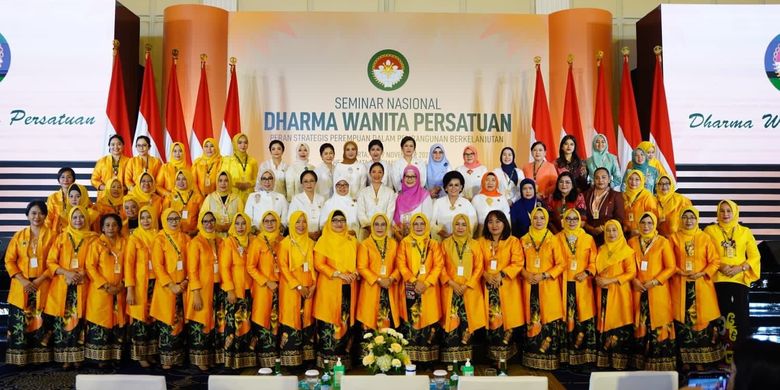 Acara Seminar Dharma Wanita tanggal 16-17 November 2023 di The Tribrata, Jakarta