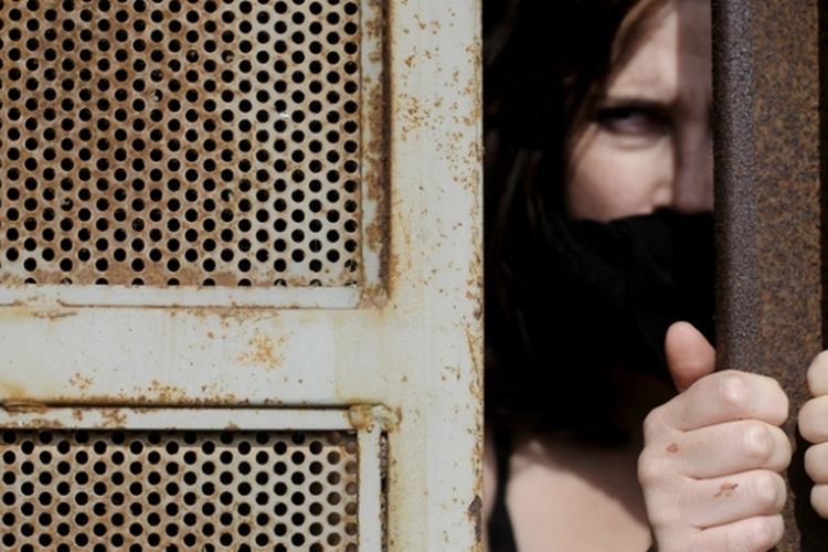 Ilustrasi penjualan manusia.