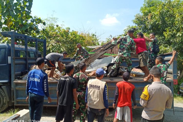 JAWA TIMUR 20220720 Seluruh Puing Pesawat T 50i Golden Eagle Telah Dievakuasi Ke Lanud Iswahjudi.