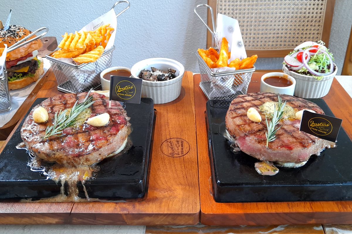Cowboys Steak 400 gram Justus Steakhouse.