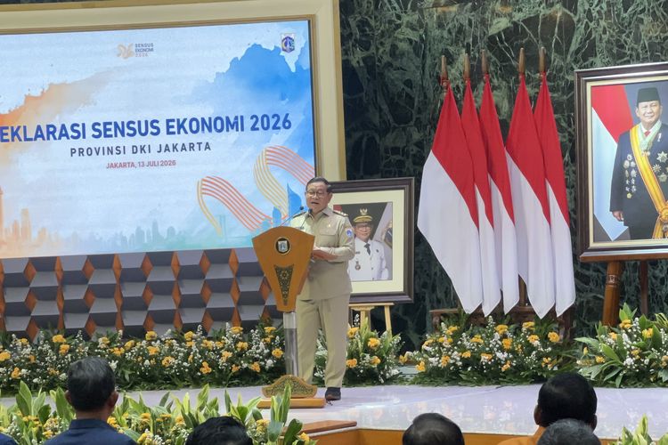 Pramono Sebut Data Sensus Ekonomi Jadi Dasar Pengambilan Kebijakan di Jakarta