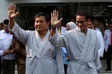 Jelang Debat Perdana, Prabowo-Sandiaga Akan Minta Saran Sejumlah Tokoh