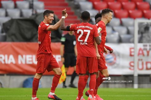 Hasil Liga Jerman - Bayern Muenchen Pesta Gol, Leverkusen Kudeta Moenchengladbach