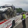 Diduga Sopir Mengantuk, Minibus Tabrak Truk di Tol Lampung, 2 Orang Tewas