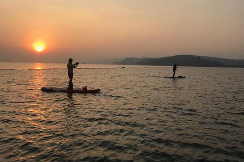 Ekshibisi Olahraga Dayung dan Kayak Digelar di Waduk Jatiluhur