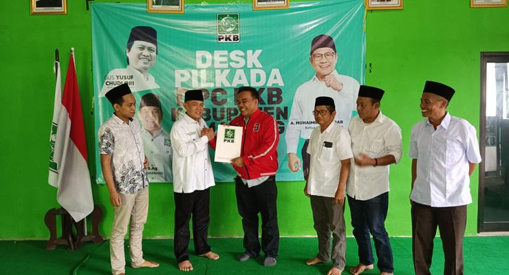 Usai Gerindra, Ngesti Merapat ke PKB Ambil Formulir Pendaftaran Bupati