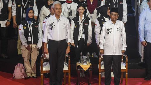 Soal Makna Tulisan "Sat-set" dan "Tas-tes" di Baju Ganjar-Mahfud, TPN: Solusi Cepat dan Tepat