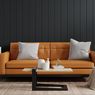 7 Ide Dekorasi Ruang Tamu dengan Sofa Cokelat, Hangat dan Nyaman