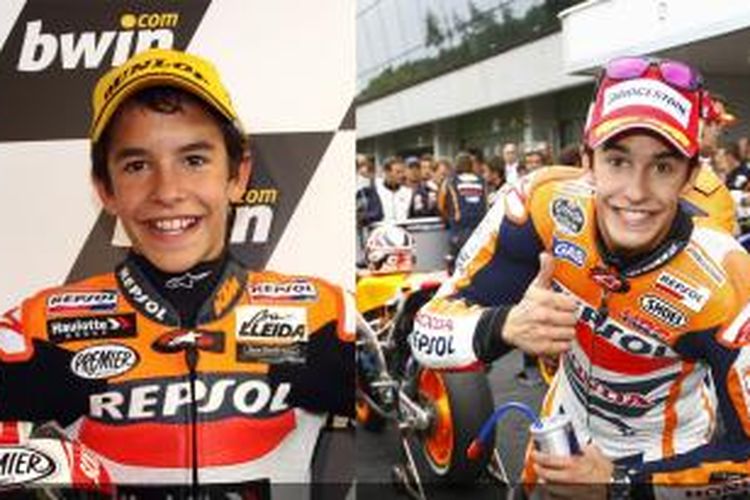 Pebalap Repsol Honda asal Spanyol, Marc Marquez.