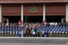 Jokowi Resmikan Graha Utama Akademi Militer di Magelang