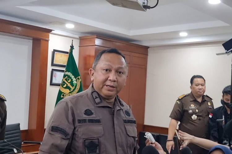 Kepala Pusat Penerangan Hukum Kejagung Ketut Sumedana di Gedung Kejagung, Jakarta, Kamis (22/9/2022).