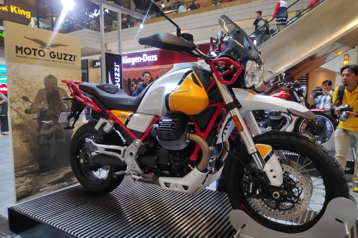 Moto Guzzi perkenalkan motor petualang terbaru V85TT