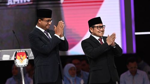 Momen Anies Ditanya Kenapa Kurang "Galak" di Debat Terakhir, Cak Imin Bantu Menjawab
