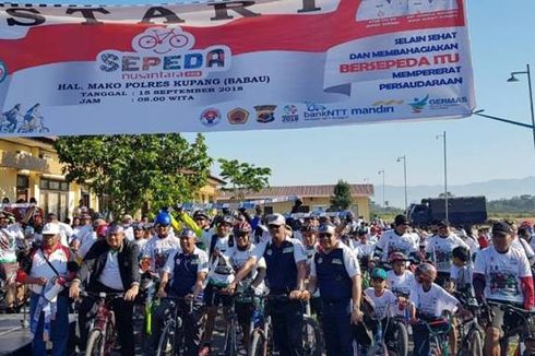 Menggalakkan Olahraga Sepeda di Kupang