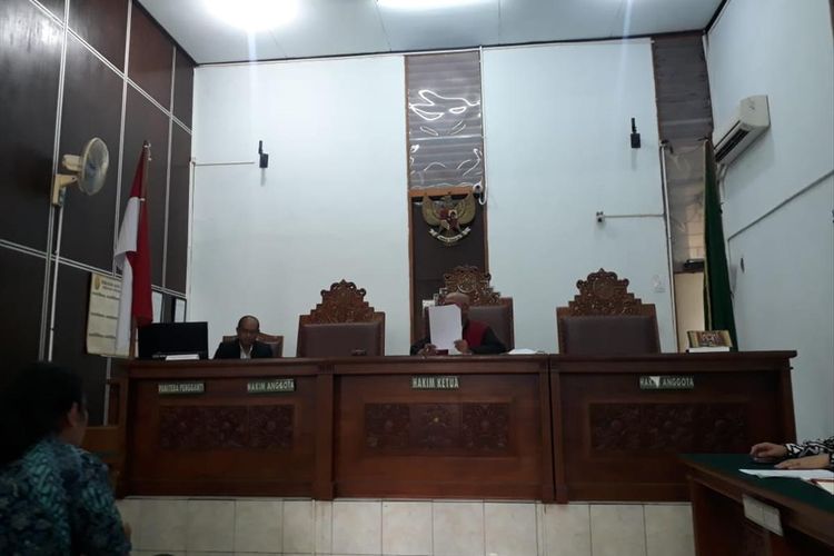 Sidang praperadilan Kivlan Zen di Pengadilan Negeri Selatan, Ampera, Jakarta Selatan, Senin (22/7/2019).