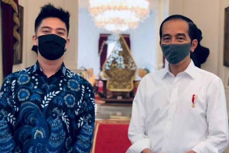 Boy William bertemu presiden Jokowi