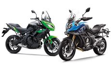 Adu Moge Petualang, CFMoto 650MT Vs Kawasaki Versys 650