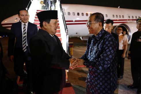 Dari Jepang, Prabowo Bertolak ke Malaysia untuk Temui PM Anwar Ibrahim