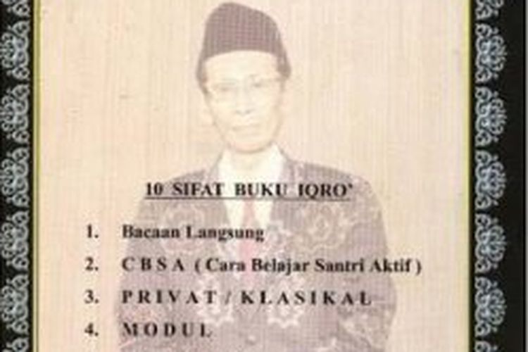 Foto : Siapa yang Dulu Ngaji di TPA Pasti Tahu Kakek di Sampul Iqro Ini