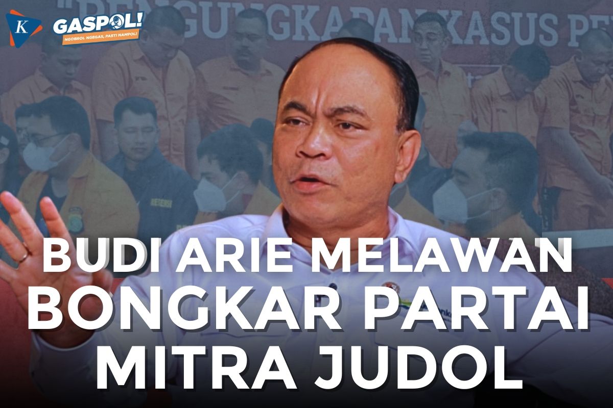 Menteri Kooperasi Budi Arie Setiadi dalam program Gaspol! di YouTube Kompas.com, tayang perdana, Kamis (22/5/2025) malam.
