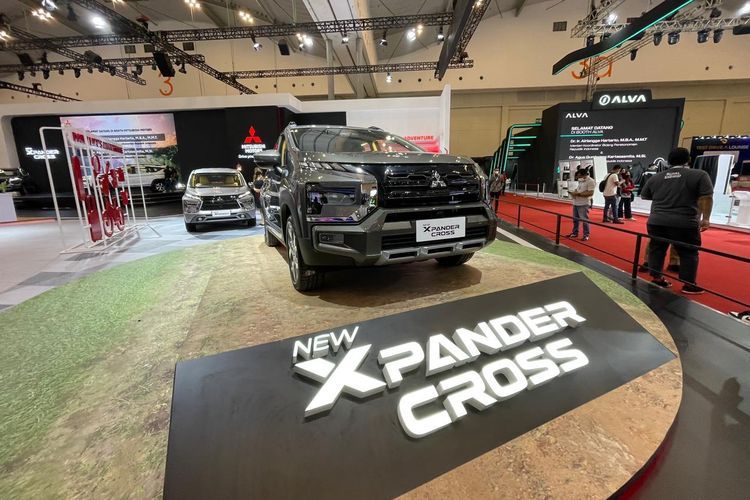 Mitsubishi New Xpander Cross yang ada di GIIAS. 

