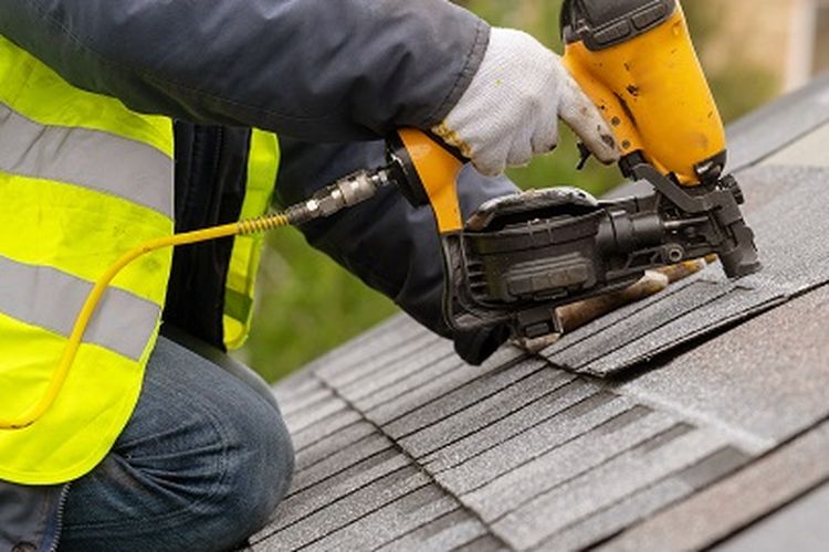 Ilustrasi atap bitumen.