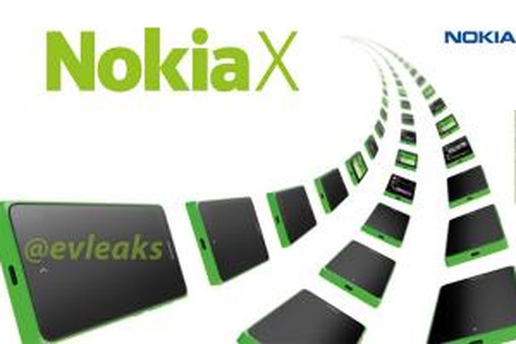 Press image resmi Nokia X