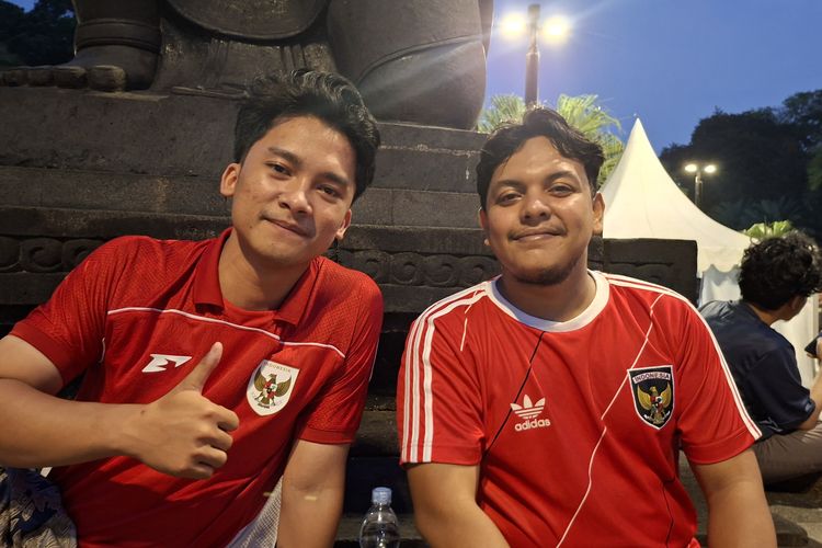 Dinas dari Bandung, Pemuda Asal Kaltim Langsung ke GBK demi Nonton Timnas Indonesia